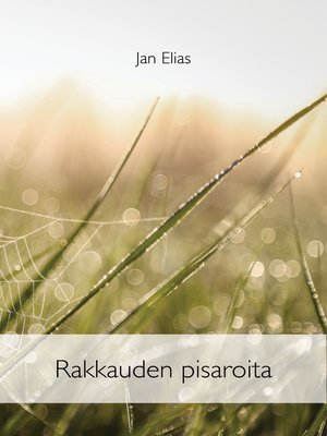 cover image of Rakkauden pisaroita